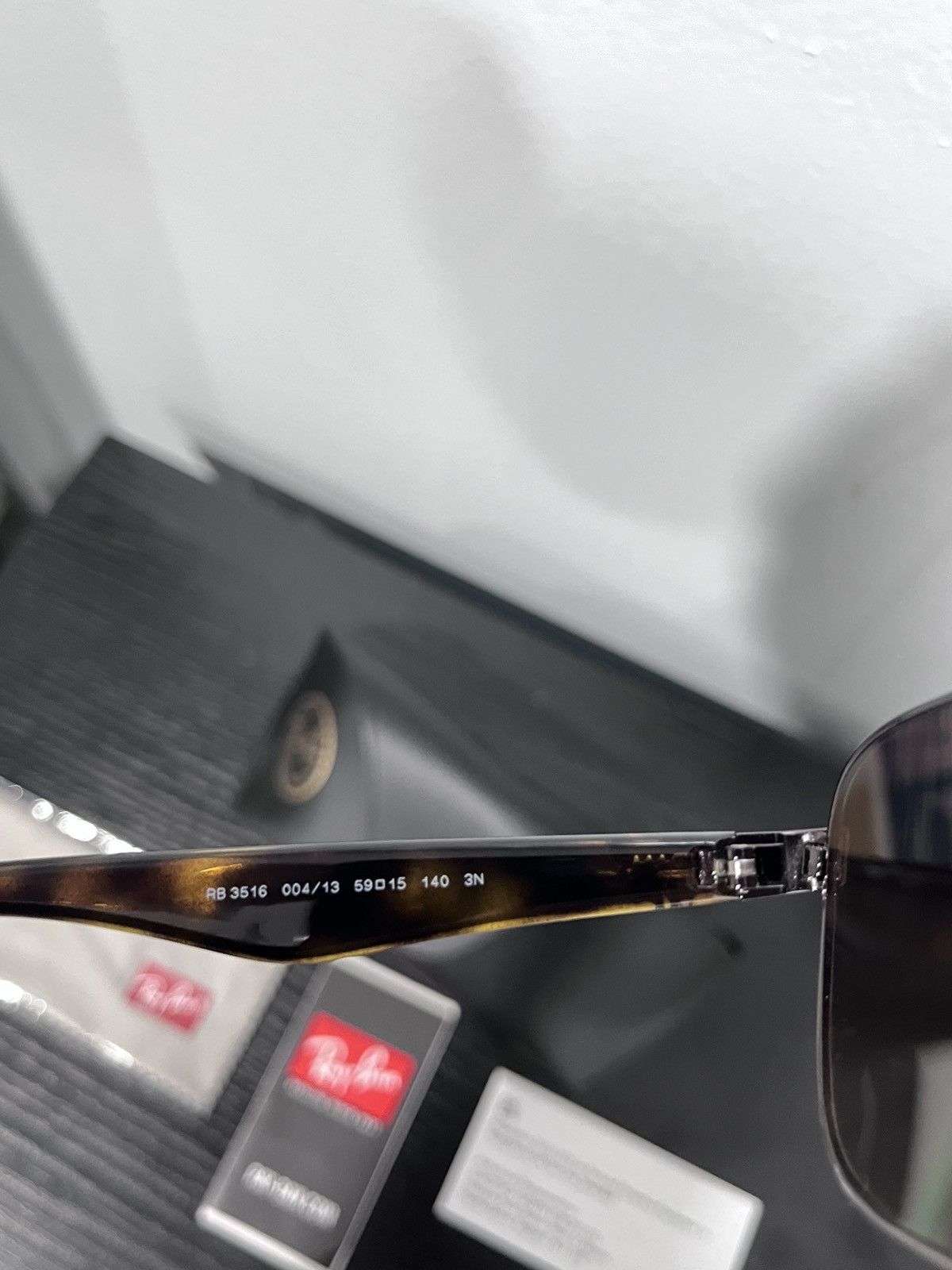 RayBan Ray Ban Gunmetans RB3516 59 GRAD Size ONE SIZE - 4 Thumbnail