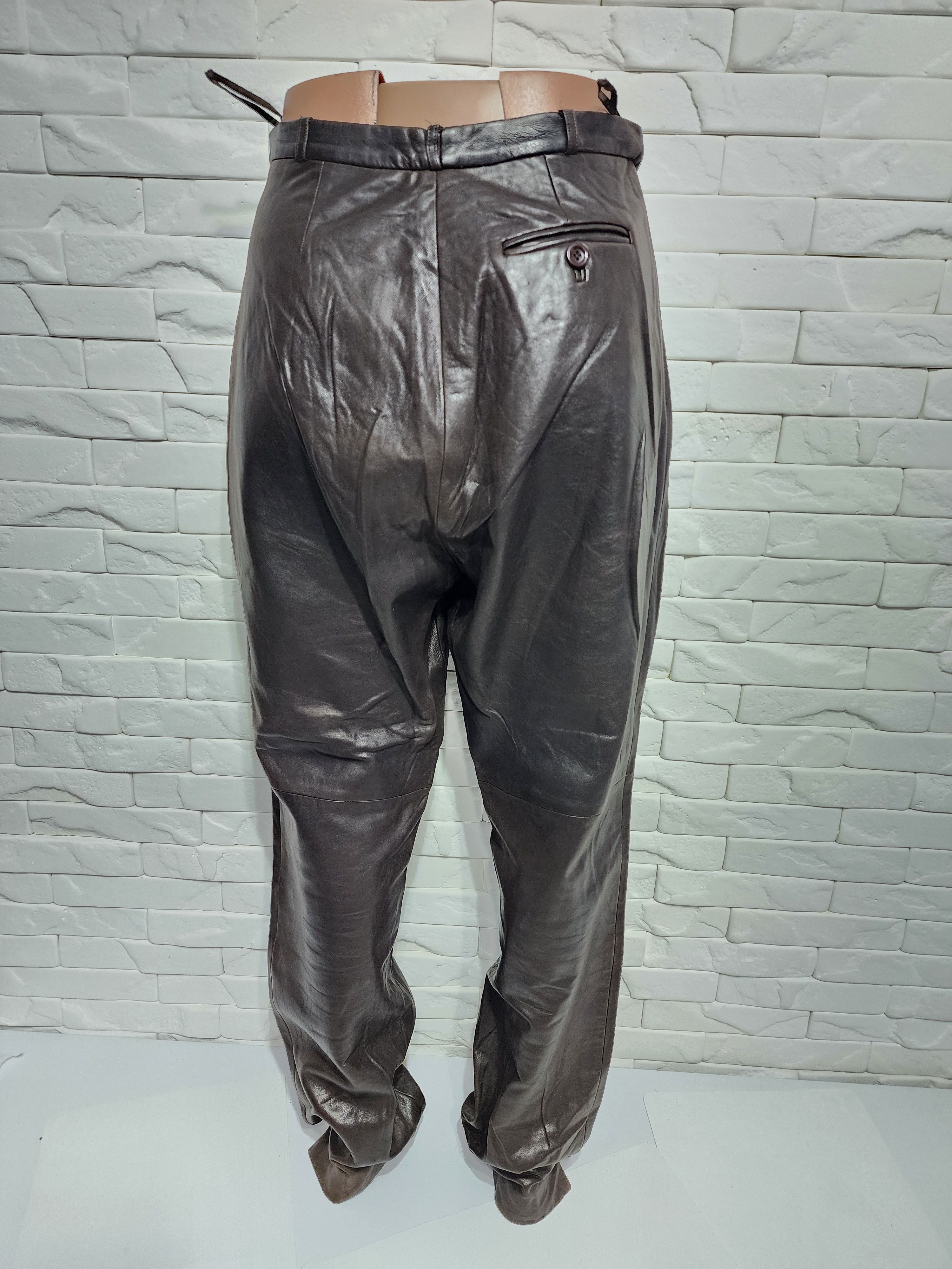Other Women's genuine leather pants. Size 30" / US 8 / IT 44 - 4 Thumbnail