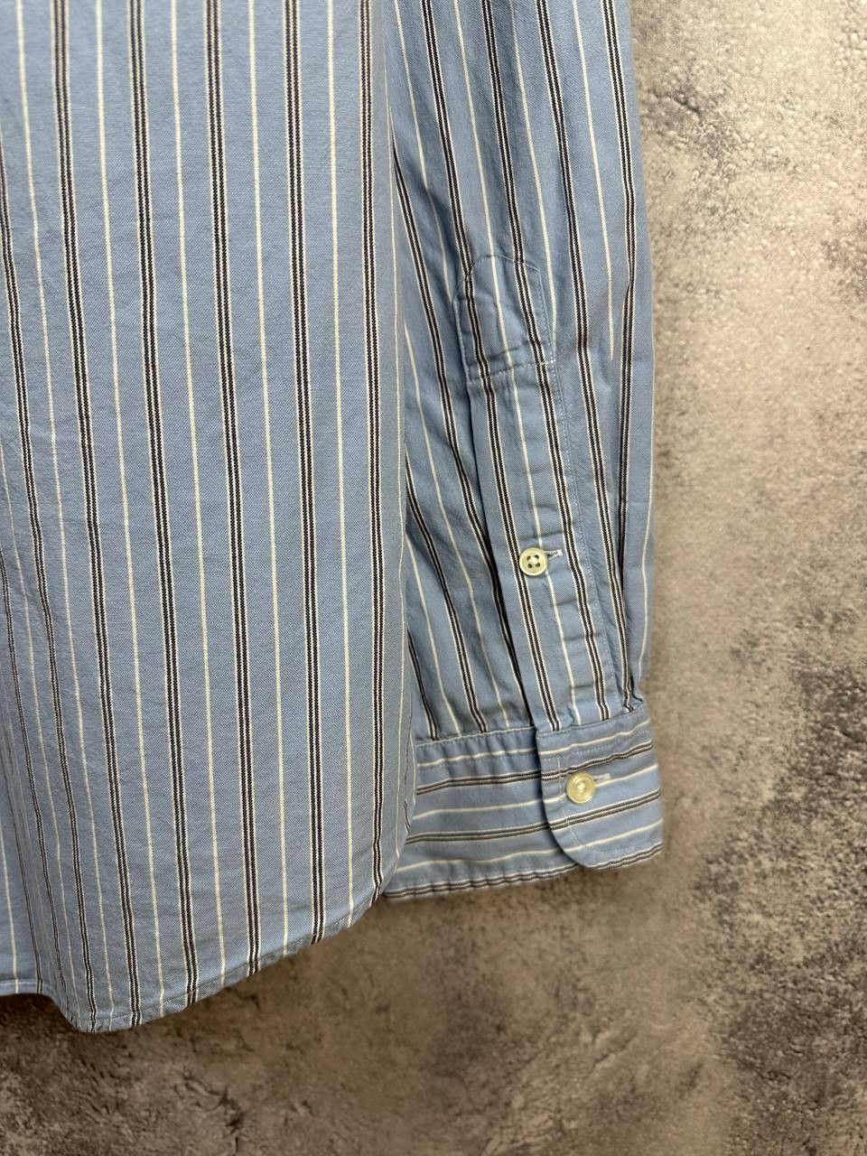 Polo Ralph Lauren Polo Ralph Lauren Vintage Oxford Stripe Button Down Shirt Size US XL / EU 56 / 4 - 9 Thumbnail