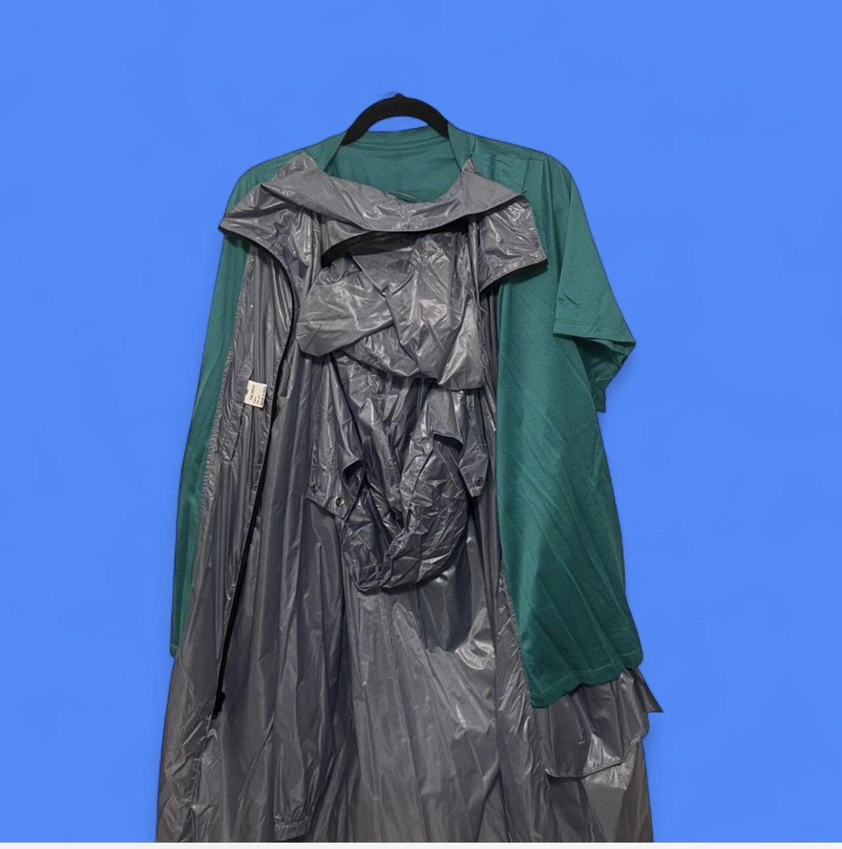 Raf Simons Raf Simons Silver pierced man nylon coat Size US S / EU 44-46 / 1 - 2 Thumbnail
