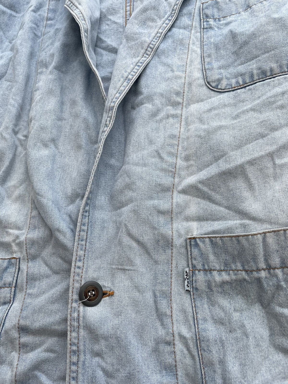 Levi's × Levi's Made & Crafted × Levi's Vintage Clothing Archival Vintage Levis Denim Jacket Size US L / EU 52-54 / 3 - 5 Thumbnail