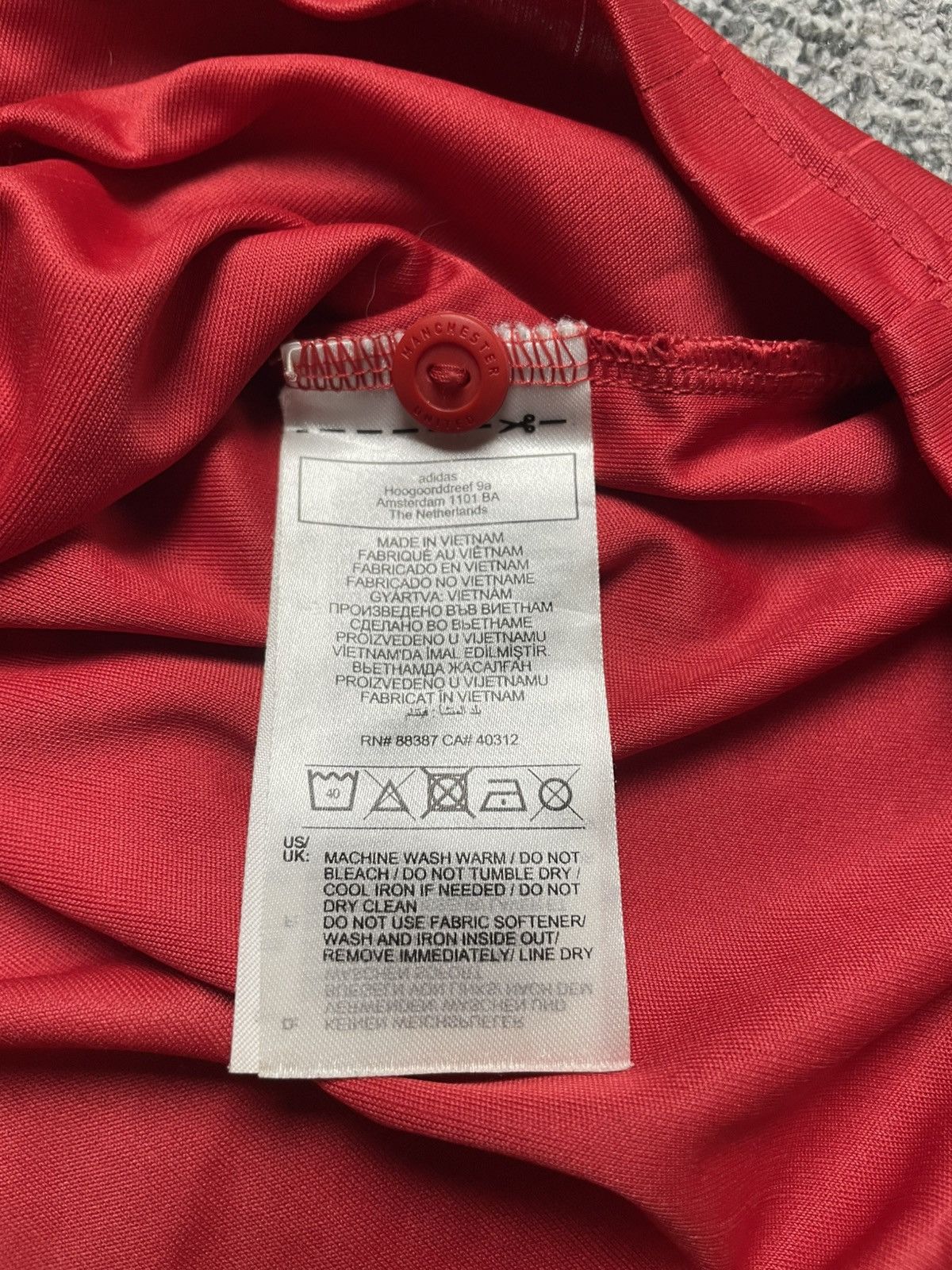 Other Retro Manchester United #22 Home Jersey Adidas 21/22 Vintage Size US L / EU 52-54 / 3 - 11 Thumbnail