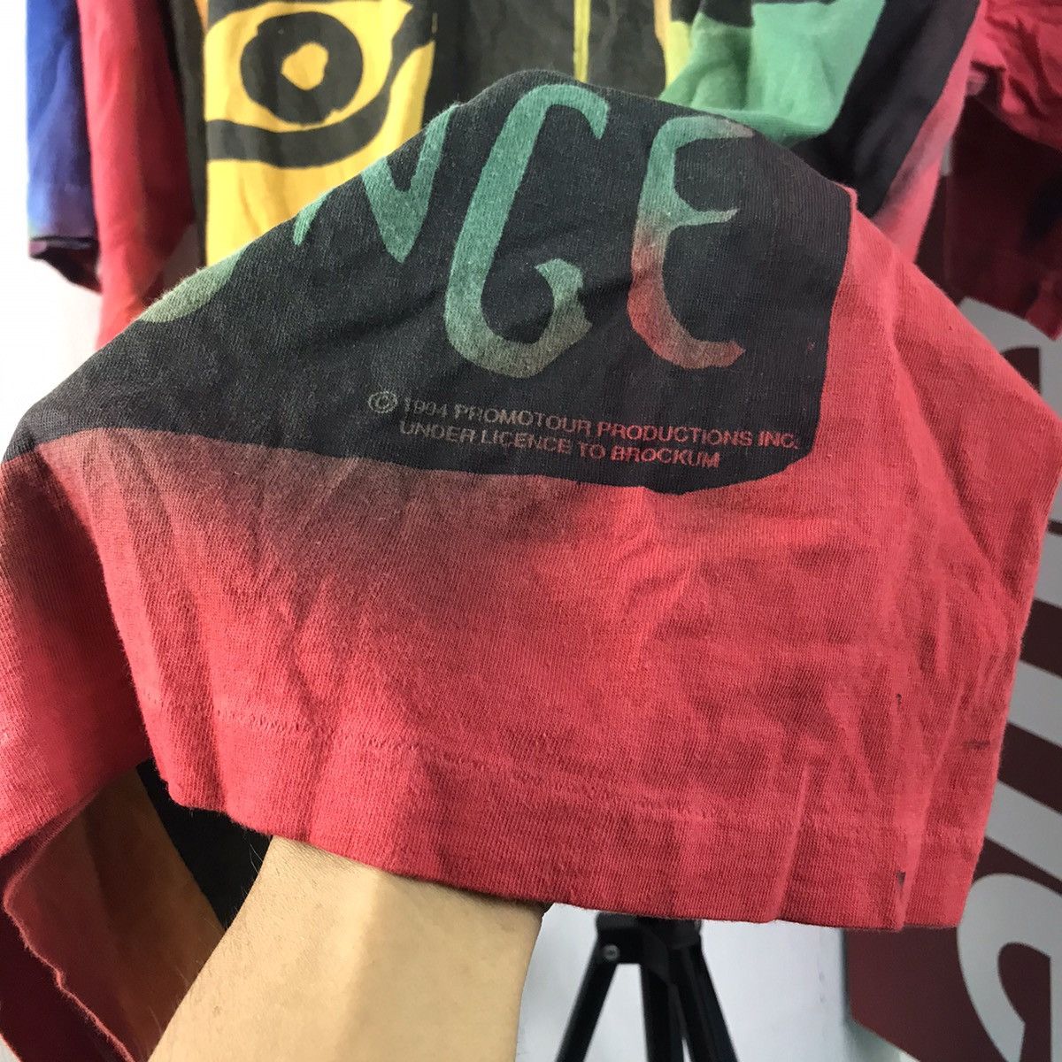 The Rolling Stones Vintage Brockum Rolling Stones Voodoo Lounge Tour Tee Shirt Size US XXL / EU 58 / 5 - 4 Thumbnail