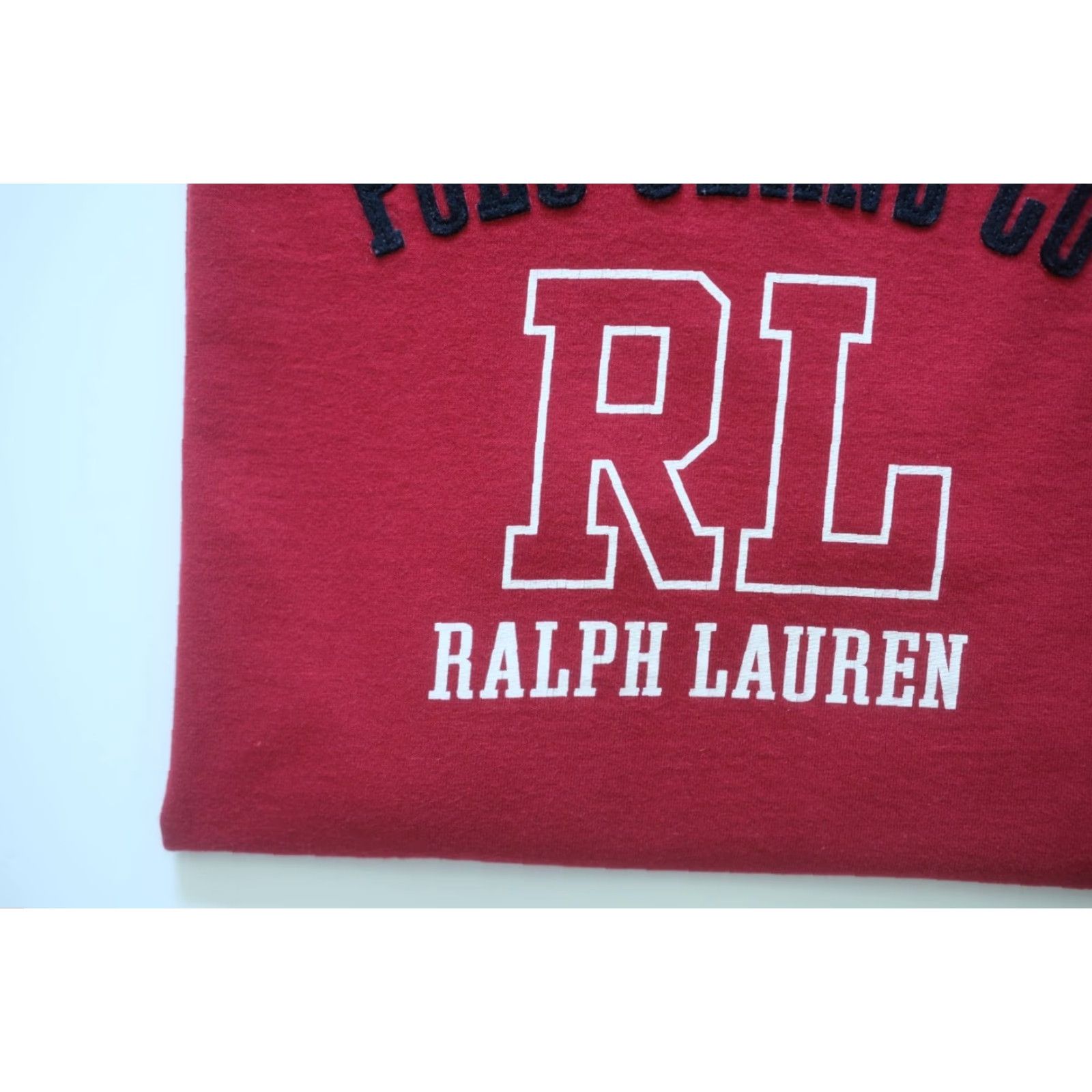 Ralph Lauren VINTAGE RALPH LAUREN POLO PATCH WORK GRAPHIC T SHIRT MEN SZ L RED 90s Y2K COTTON Size US L / EU 52-54 / 3 - 4 Thumbnail