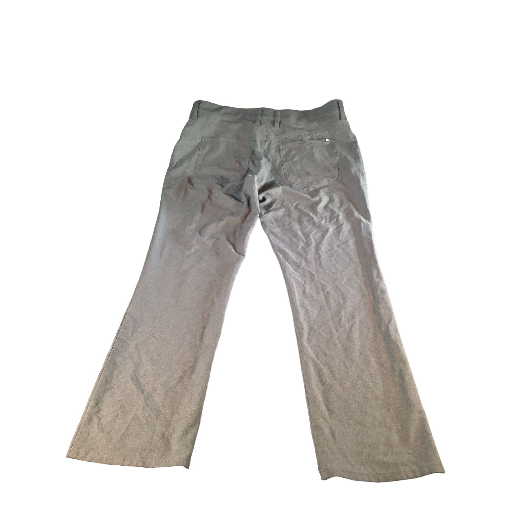 TravisMathew Travis Mathew Open To Close Golf Pants Men Sz 36 Gray Straig Size US 36 / EU 52 - 8 Thumbnail