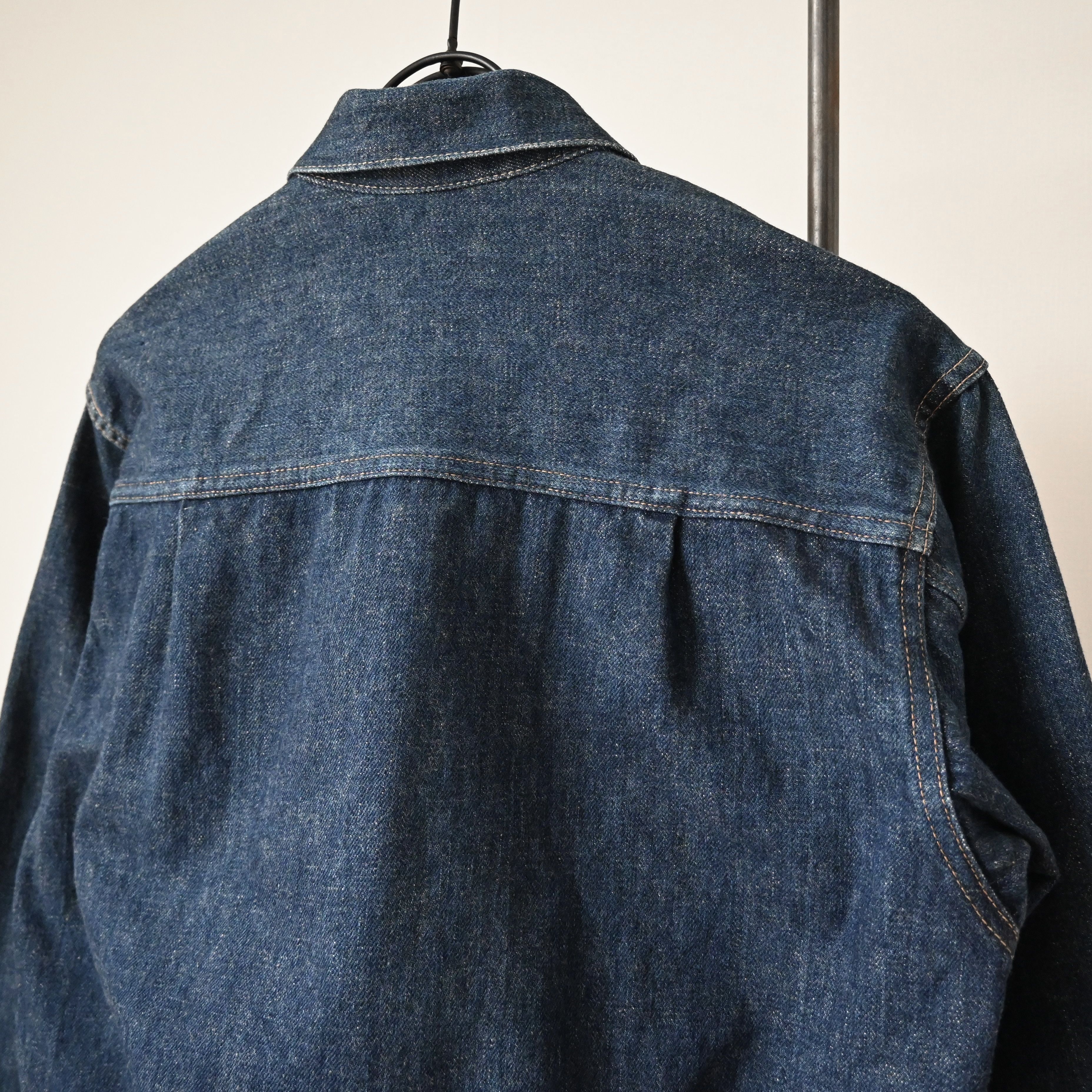 Japanese Brand VTG 1990s anonymous store brand type II trucker jacket Size US S / EU 44-46 / 1 - 4 Thumbnail
