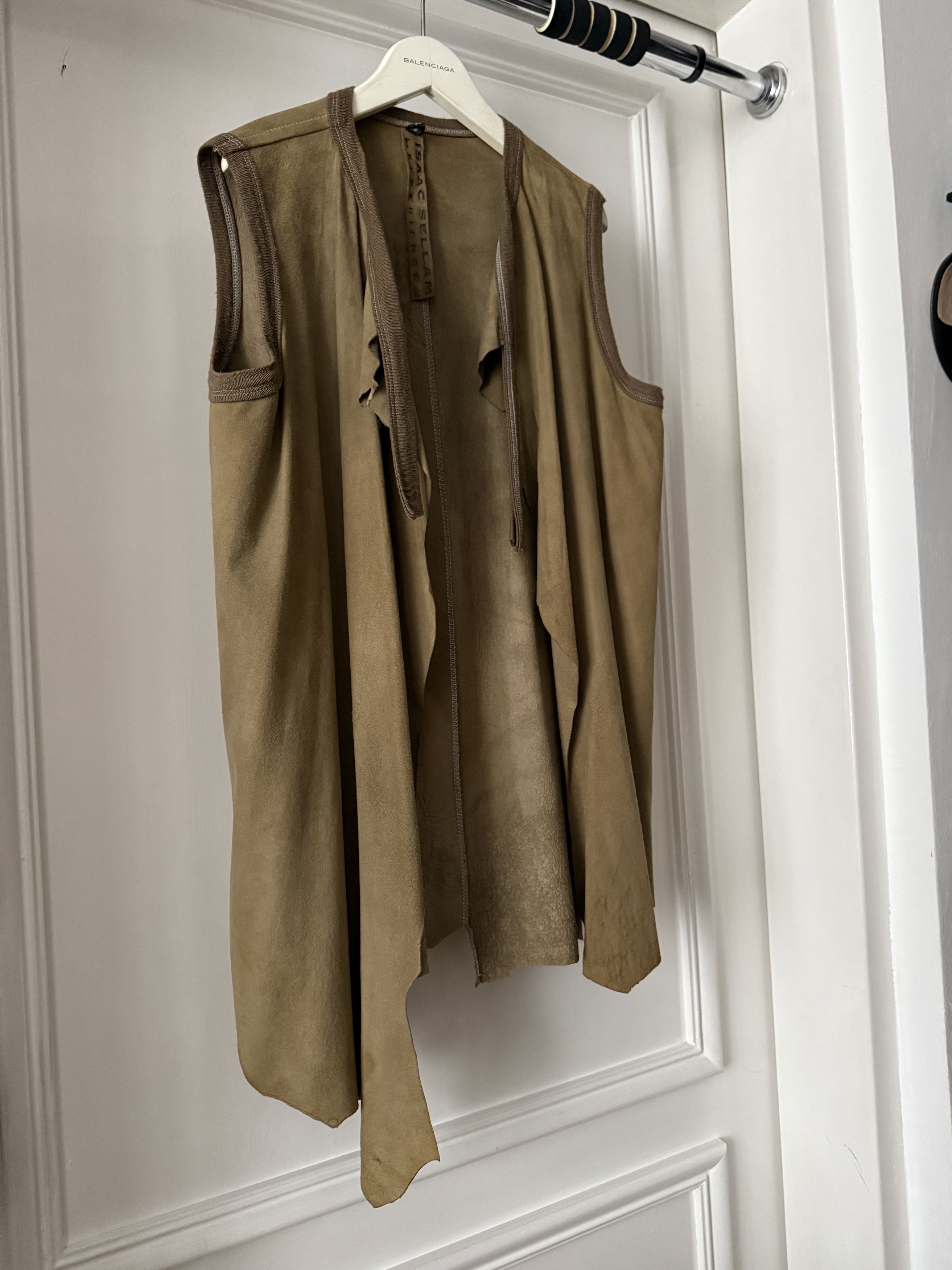 Isaac Sellam Experience ISAAC SELLAM VEST (Worn twice) FR. SIZE -40 Size M / US 6-8 / IT 42-44 - 3 Thumbnail