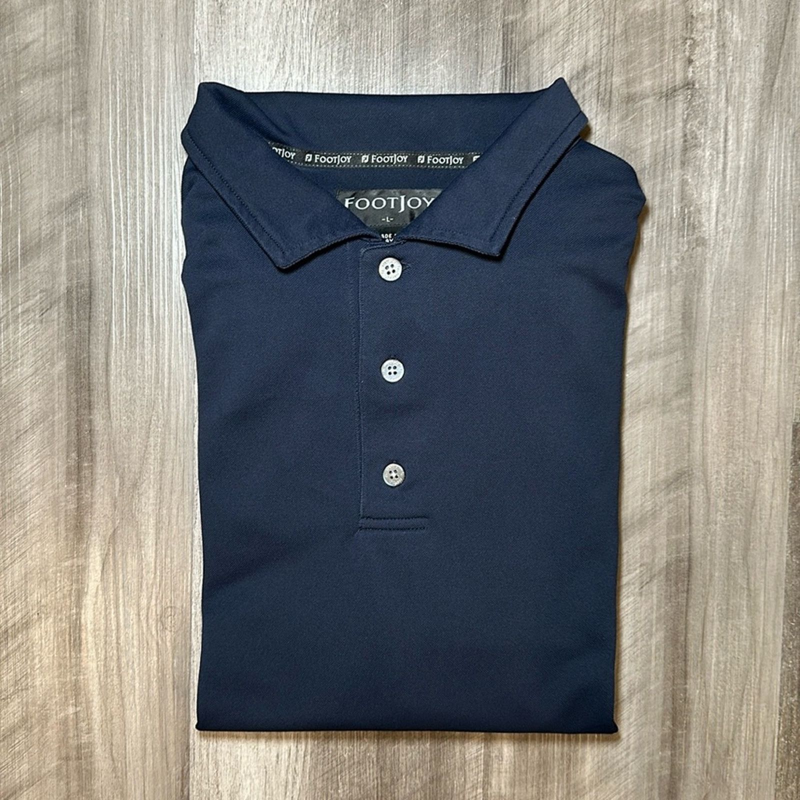 Footjoy FootJoy Knit Golf Polo - Large Size US L / EU 52-54 / 3 - 1 Thumbnail