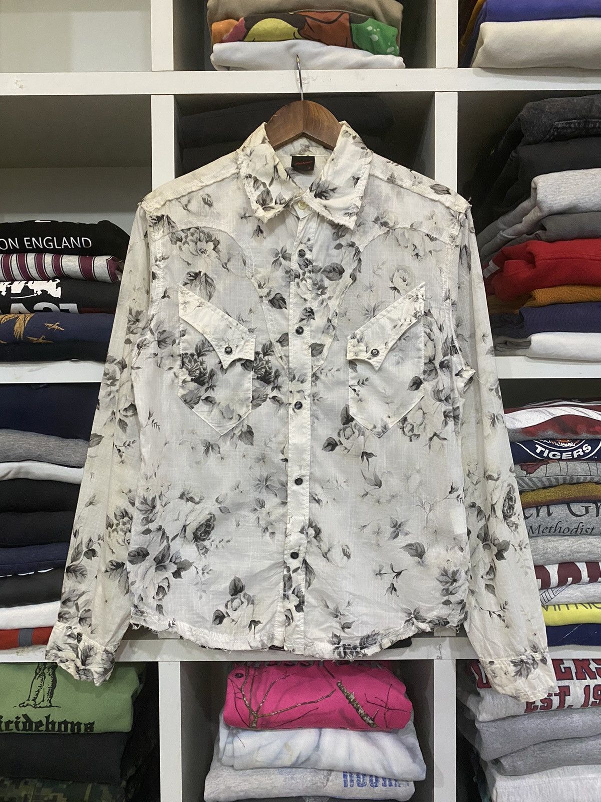 Vintage Jackrose clip button shirt