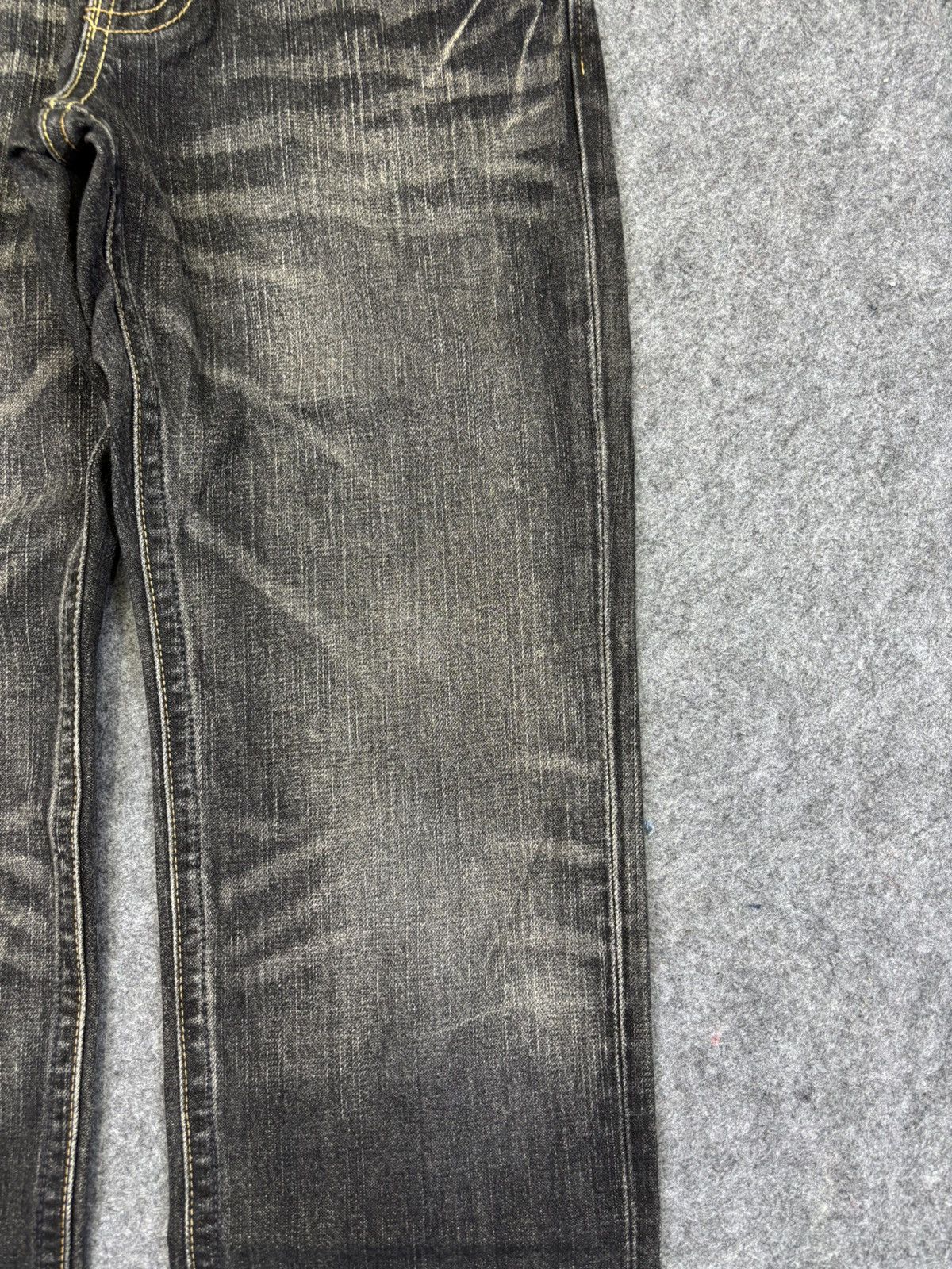 Wrangler 💥Insane 90s Style Wrangler Crazy Fades Style Denim F863 Size US 29 - 5 Thumbnail