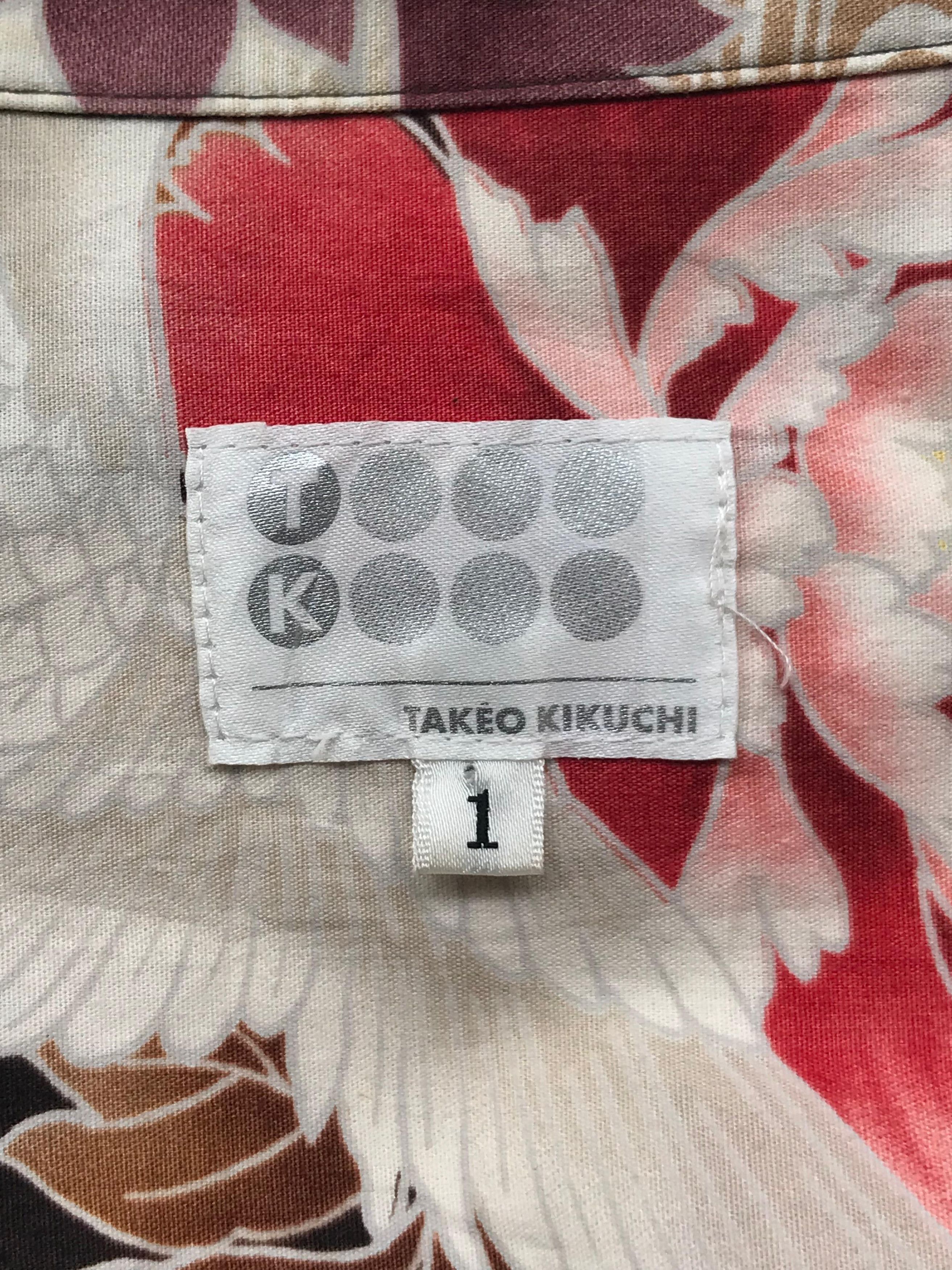 Takeo Kikuchi Takeo Kikuchi Japanese Vintage Flowers Swan Long Sleeve Size S / US 4 / IT 40 - 7 Thumbnail