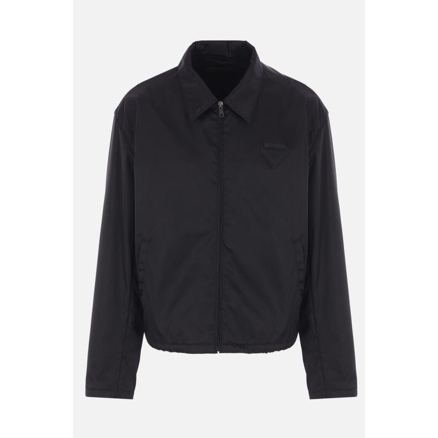Prada PRADA Re-Nylon Black Full Zip Jacket New & Authentic (Men's Size US L / EU 52-54 / 3 - 1 Thumbnail