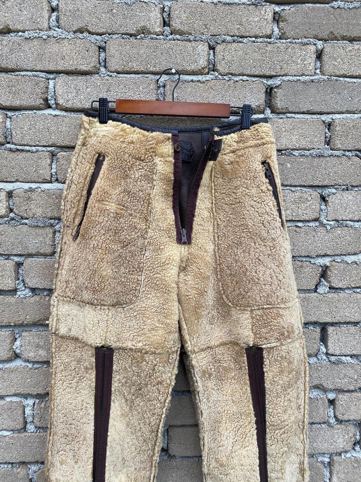 Yoshiyuki Konishi Yoshiyuki Konishi B3 Sheepskin Shearling Leather Pant 29-30 Size US 30 / EU 46 - 17 Thumbnail