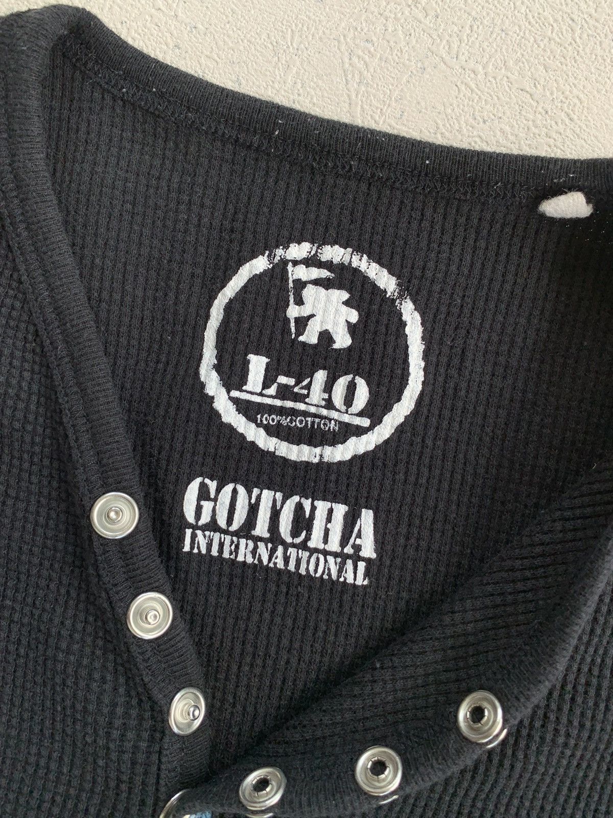 Gotcha Y2K Poem Gotcha Surf Longsleeve textured ifsixwasnine style Size US M / EU 48-50 / 2 - 4 Thumbnail