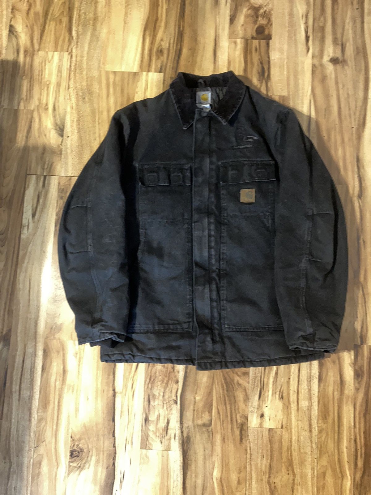 Image of Carhartt Work Jacket in Black, Men's (Size XL)