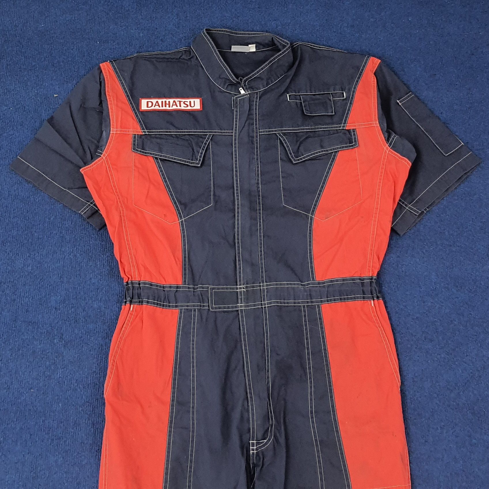 Japanese Brand × Vintage Vintage DAIHATSU Japan Racing Motorsports Coverall C232N10 Size US L / EU 52-54 / 3 - 3 Thumbnail