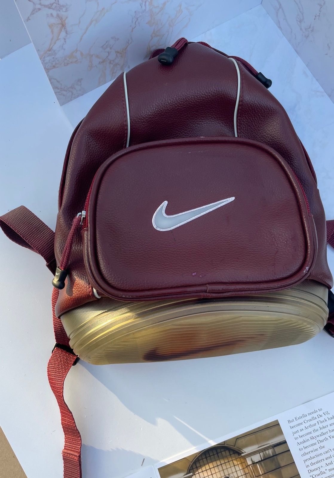 Nike Nike vintage leather backpack Size ONE SIZE - 7 Thumbnail
