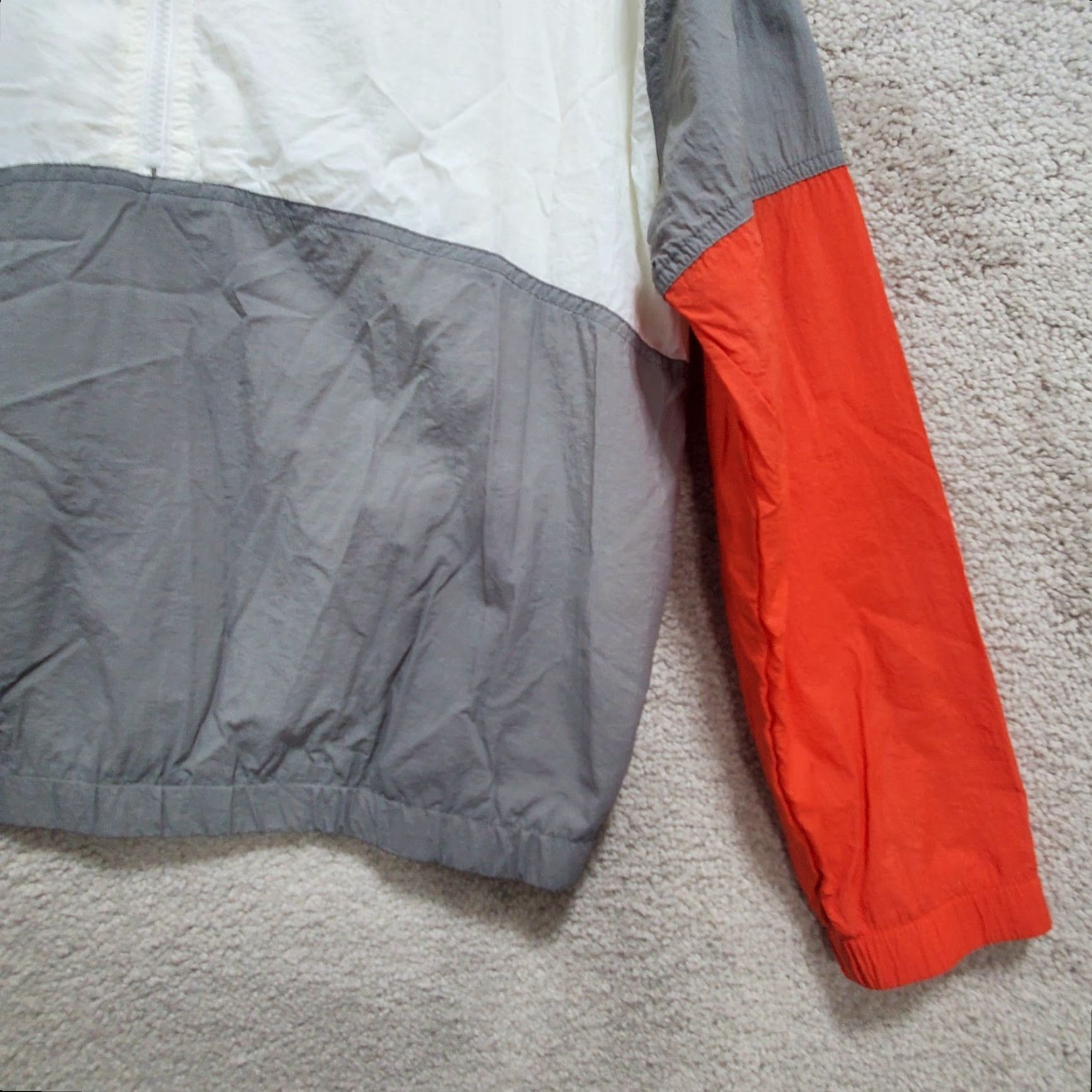 Forever 21 Forever 21 Jacket Adult Medium Multicolor 100% Nylon Windbreaker Half Zip Womens Size M / US 6-8 / IT 42-44 - 5 Thumbnail
