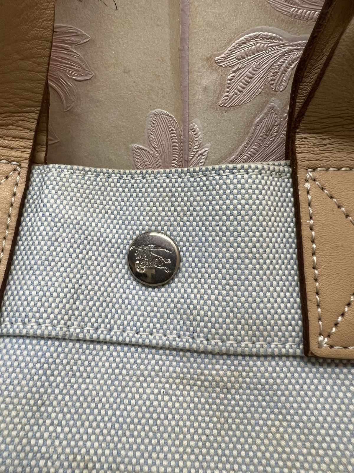 Burberry Vintage Burberry Blue Label Tote Bag Size ONE SIZE - 5 Thumbnail