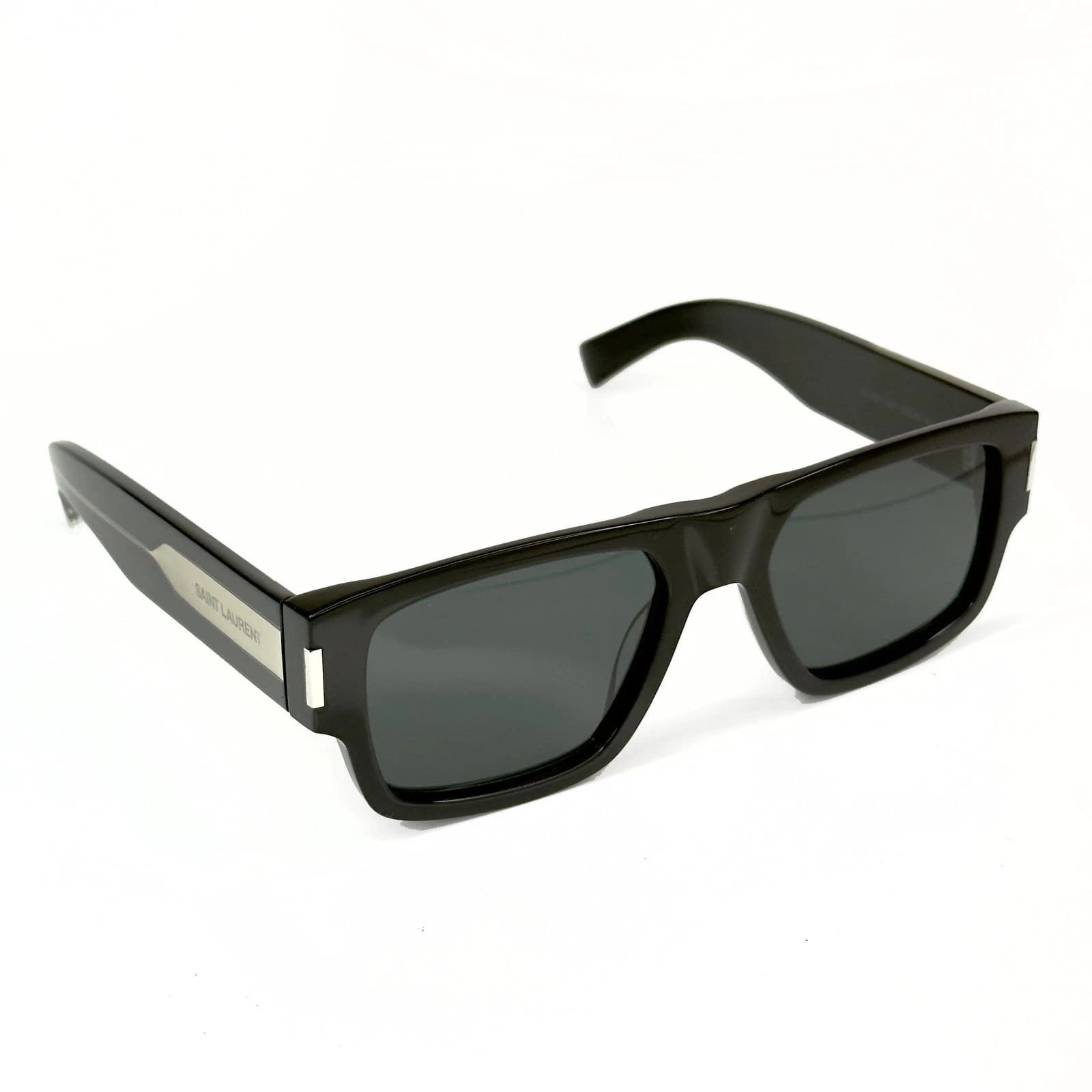 Yves Saint Laurent SAINT LAURENT SL659 Naked SL 659 001 Black Sunglasses Size ONE SIZE - 5 Thumbnail