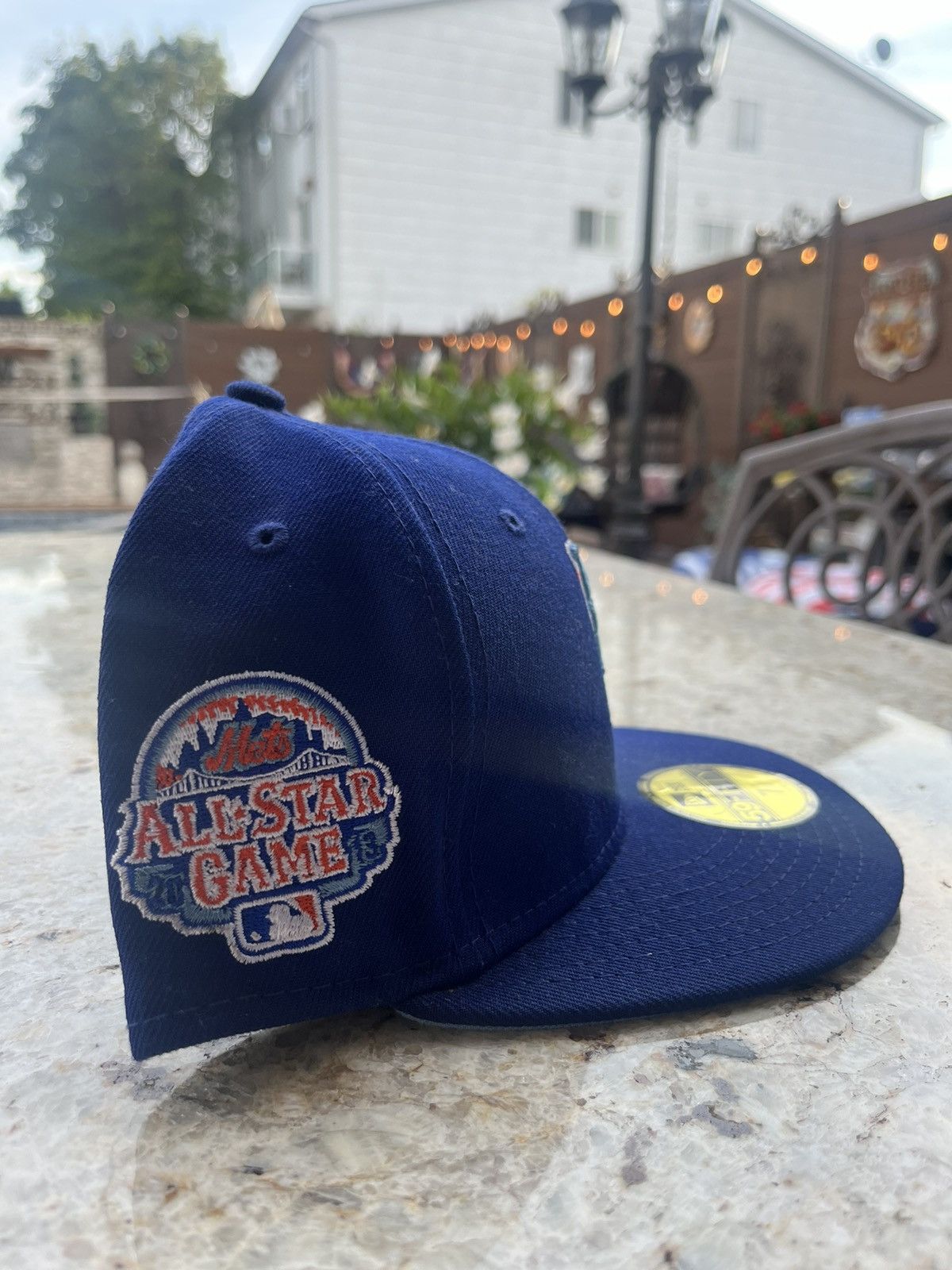 47 Brand NYM HAT🔵🟠⚾️ Size ONE SIZE - 2 Thumbnail