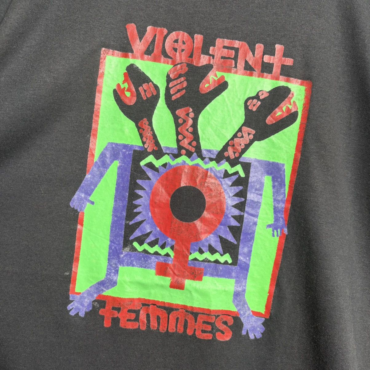 Band Tees Vintage 90s Violent Femmes Add It Up Punk Band Tee Size US XL / EU 56 / 4 - 4 Thumbnail