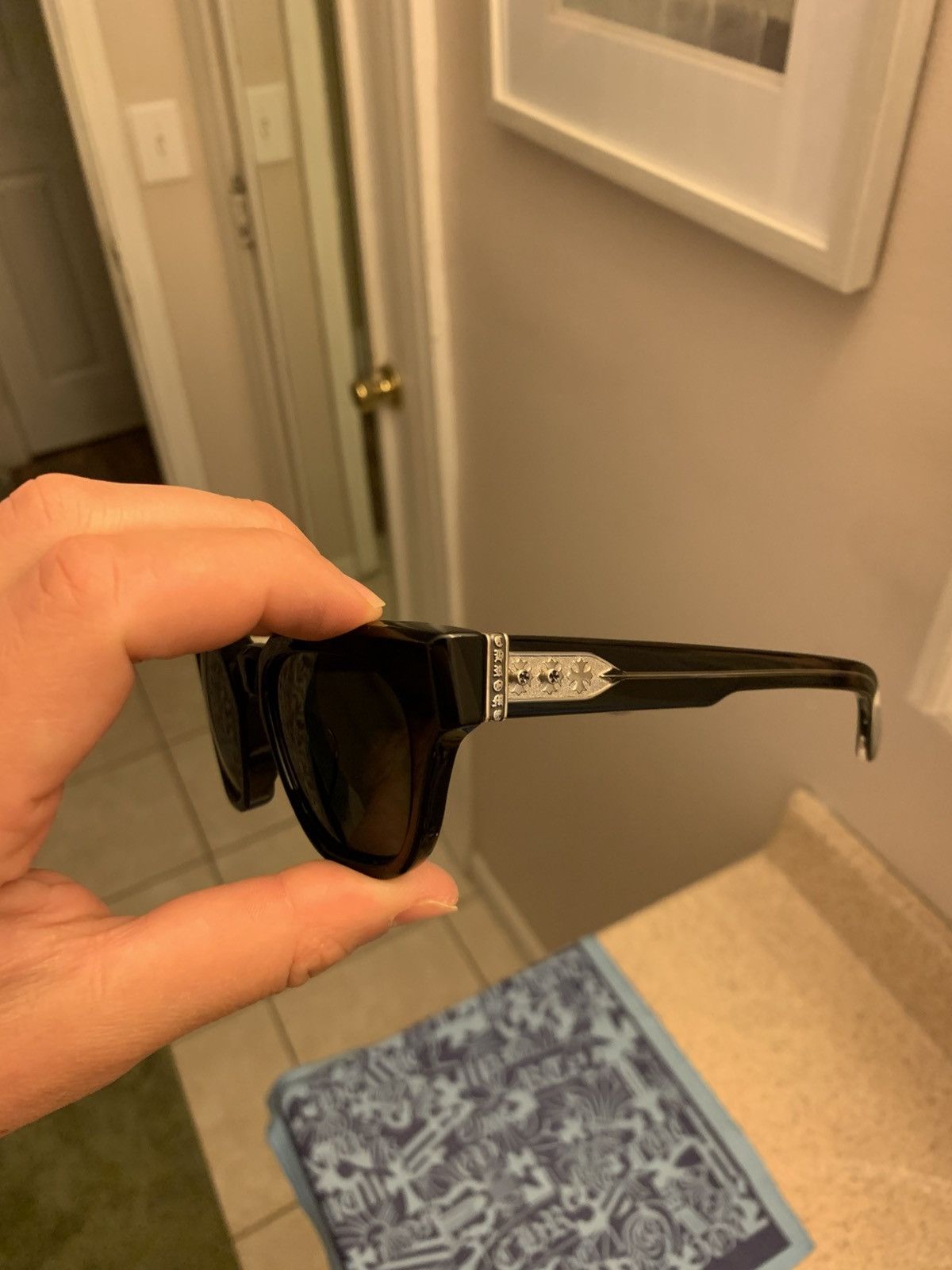 Chrome Hearts Chrome hearts Midixathrill II Sunglasses Size ONE SIZE - 4 Thumbnail