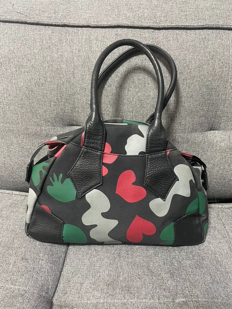 Vivienne Westwood Vivienne Westwood size os Black canvas Y2K love pattern und Size ONE SIZE - 3 Thumbnail