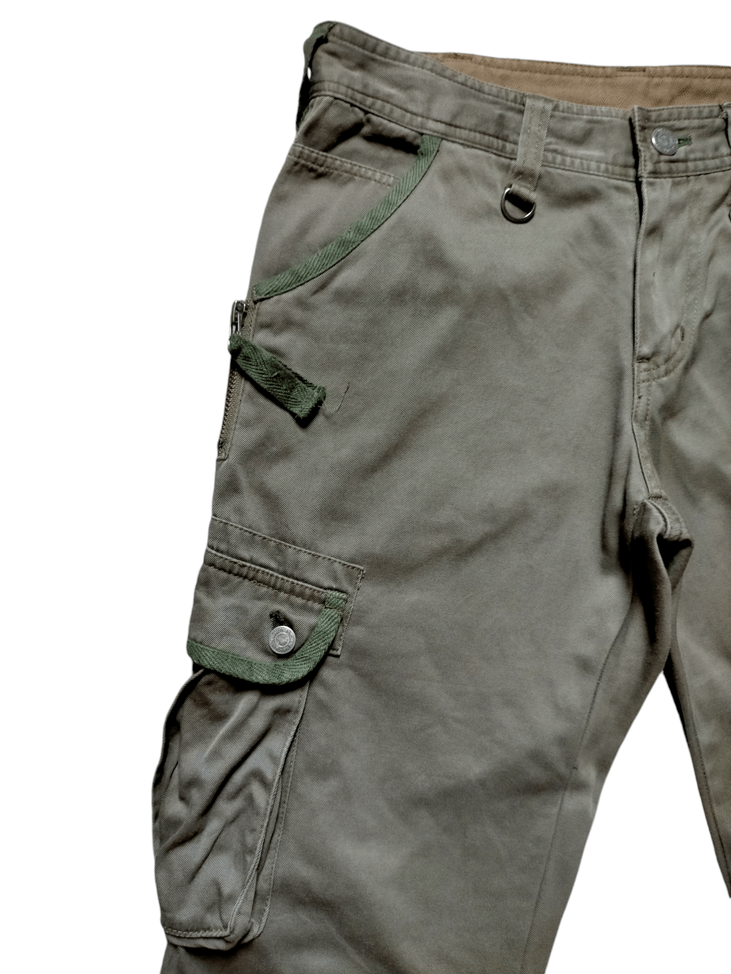 Tornado Mart Tornado Mart Flare Cargo Trouser Pants Size US 28 / EU 44 - 5 Thumbnail