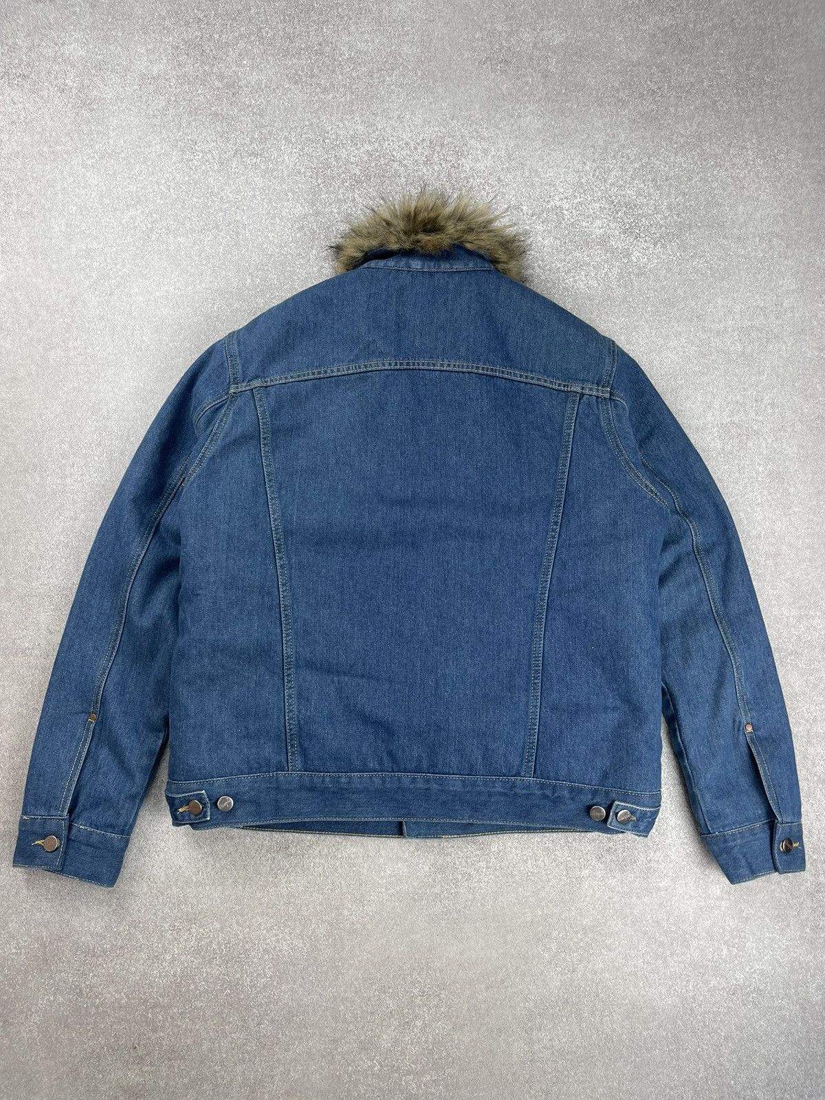 Gant × Wrangler Wrangler x Gant Faux Fur Denim Jacket Men’s Size S Size US S / EU 44-46 / 1 - 14 Thumbnail