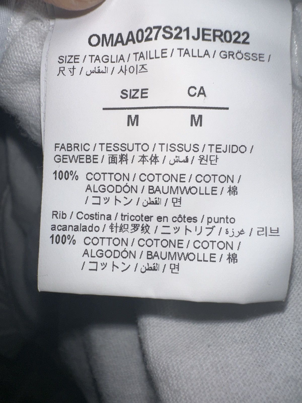 Off-White Off-White T Shirt Men’s Sz Med Old Apple Backhit Size US L / EU 52-54 / 3 - 10 Thumbnail