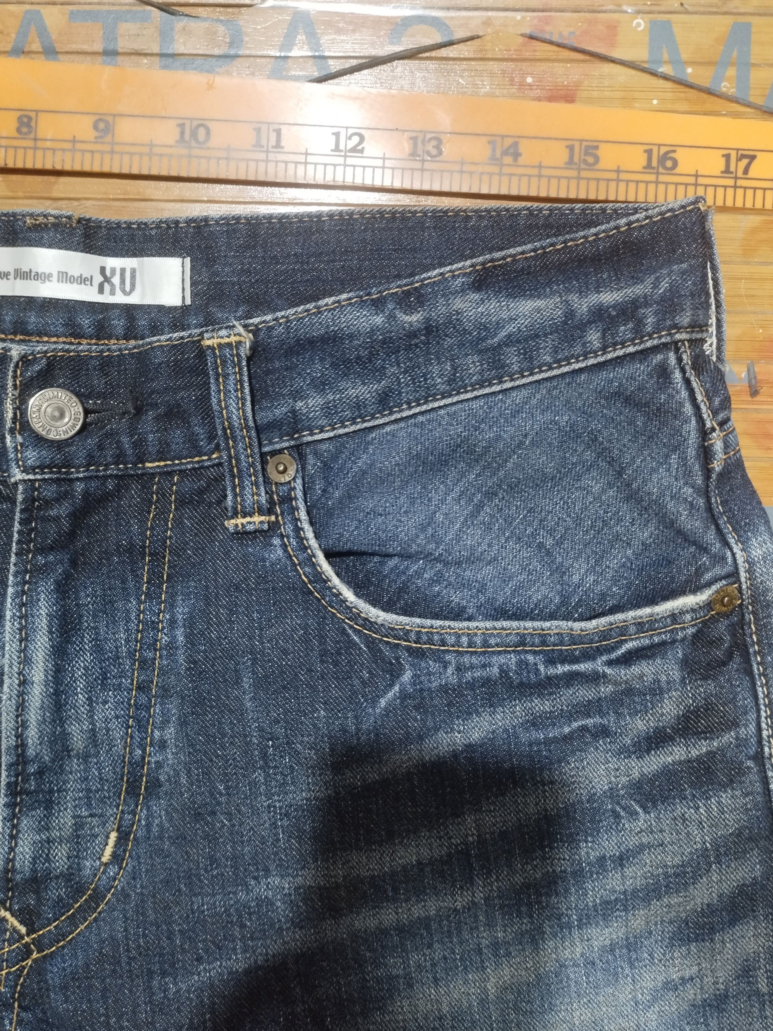 Edwin × Vintage Edwin Xu Vintage Sz 31" Size US 31 - 8 Thumbnail