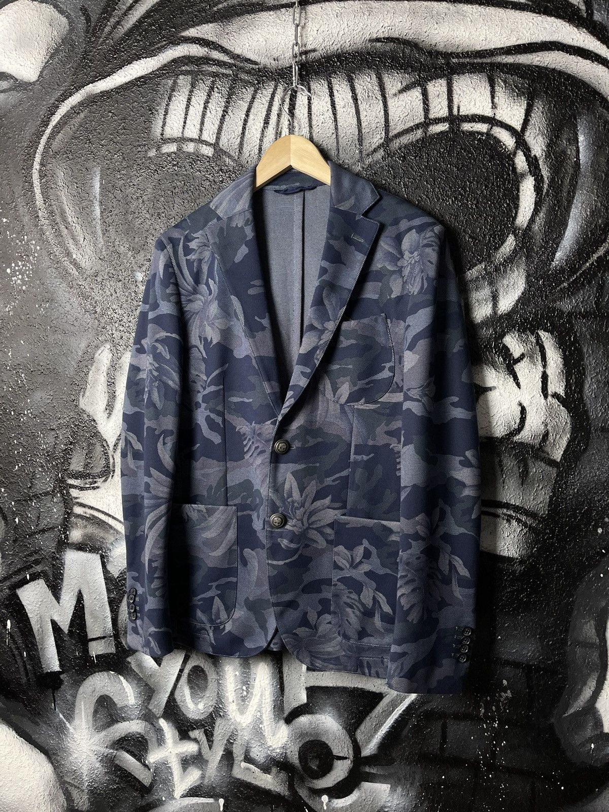 HYDROGEN × Luigi Bianchi Hydrogen Luigi Bianchi Mantova Men’s Blue Blazer Size 48R Size 48R - 1 Thumbnail