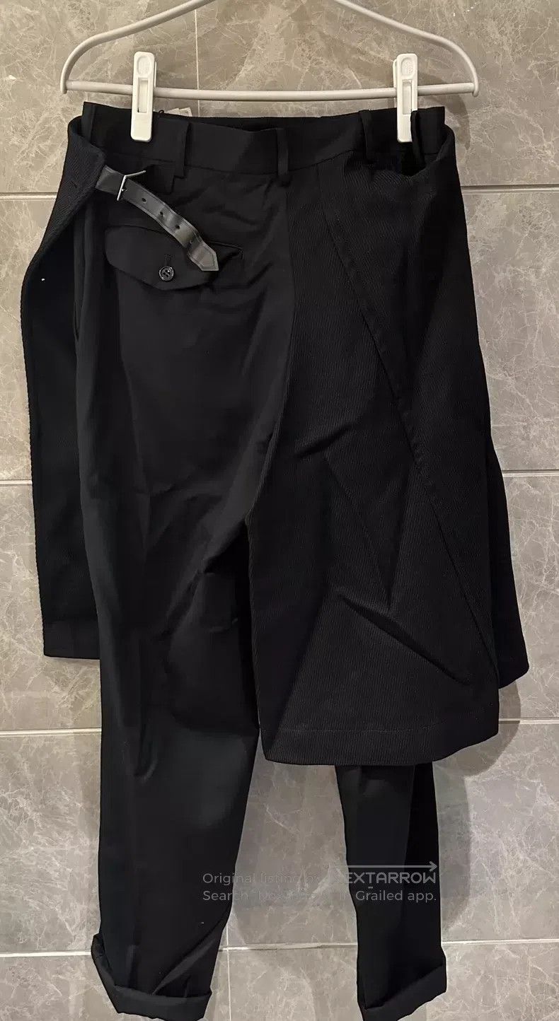 Comme des Garcons Comme Des Garcons size XL Skirt pants, wool suit pants Size 23" - 3 Thumbnail