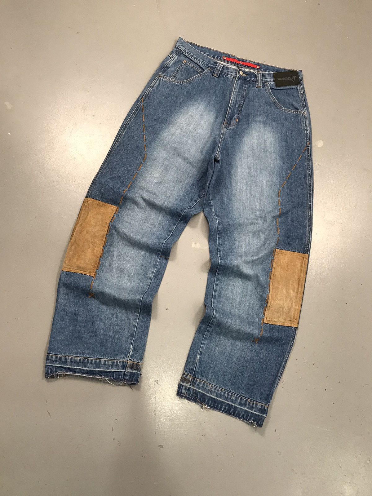 Vintage Crazy Vintage vokal bottom stitch denim Size US 34 / EU 50 - 2 Thumbnail