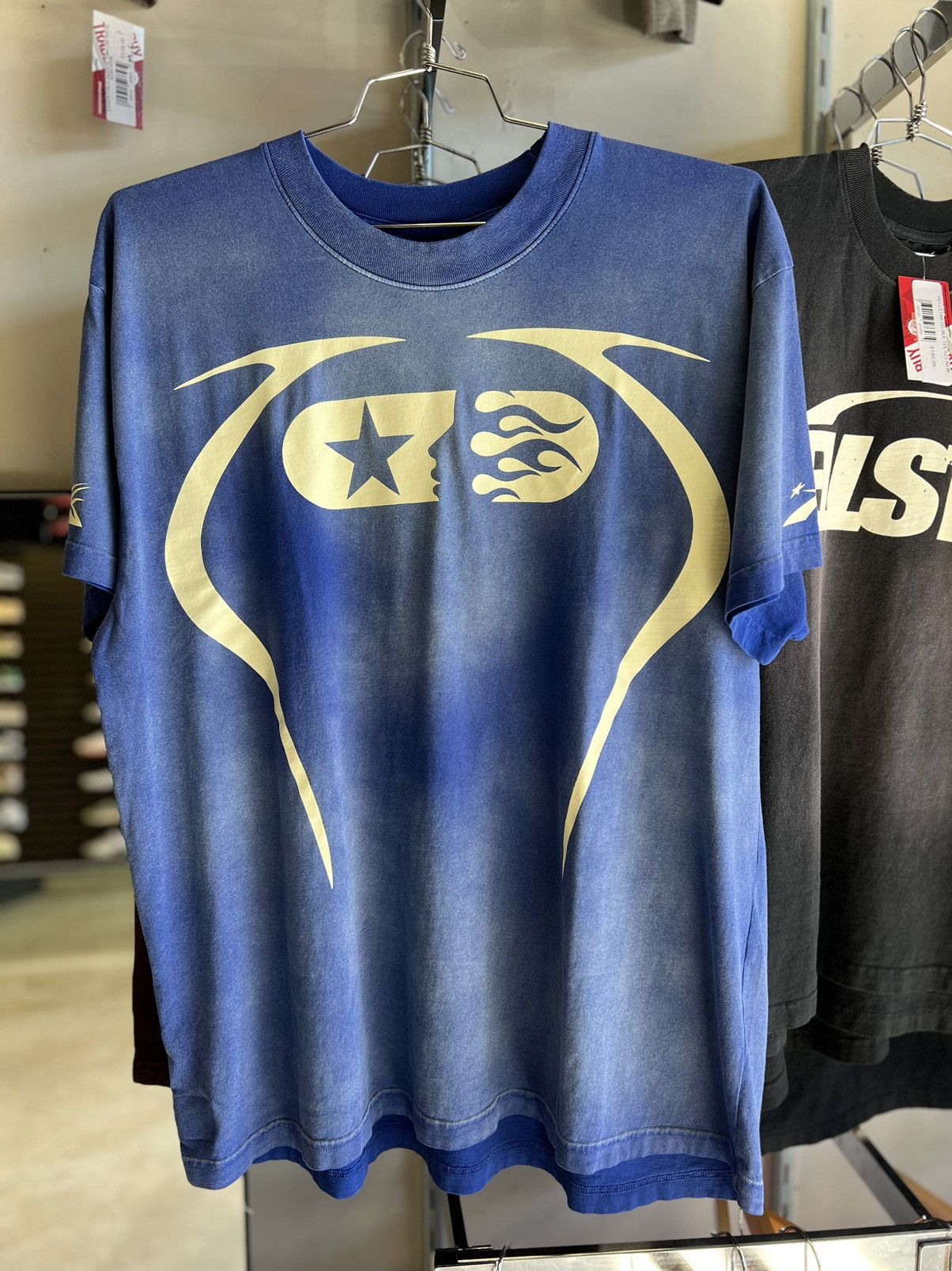 HELLSTAR Warm Up Tee Blue