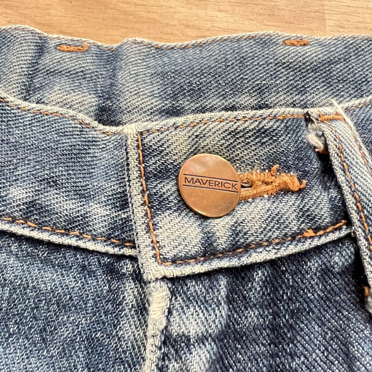 Other vintage maverick jeans denim head and back buckle Size US 29 - 4 Thumbnail