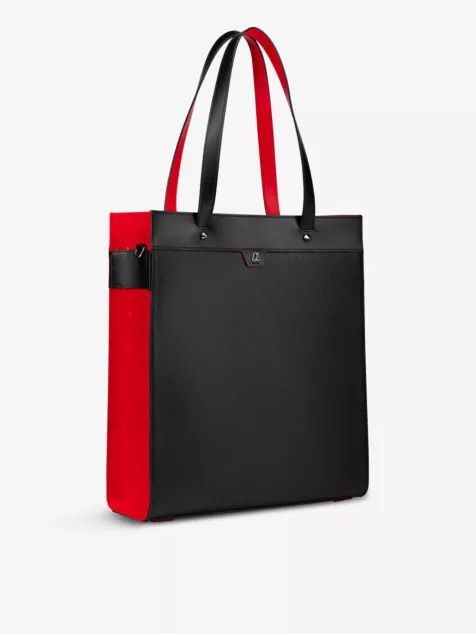 o1s1wg110125 Size:OS/Leather Tote Bag in Black