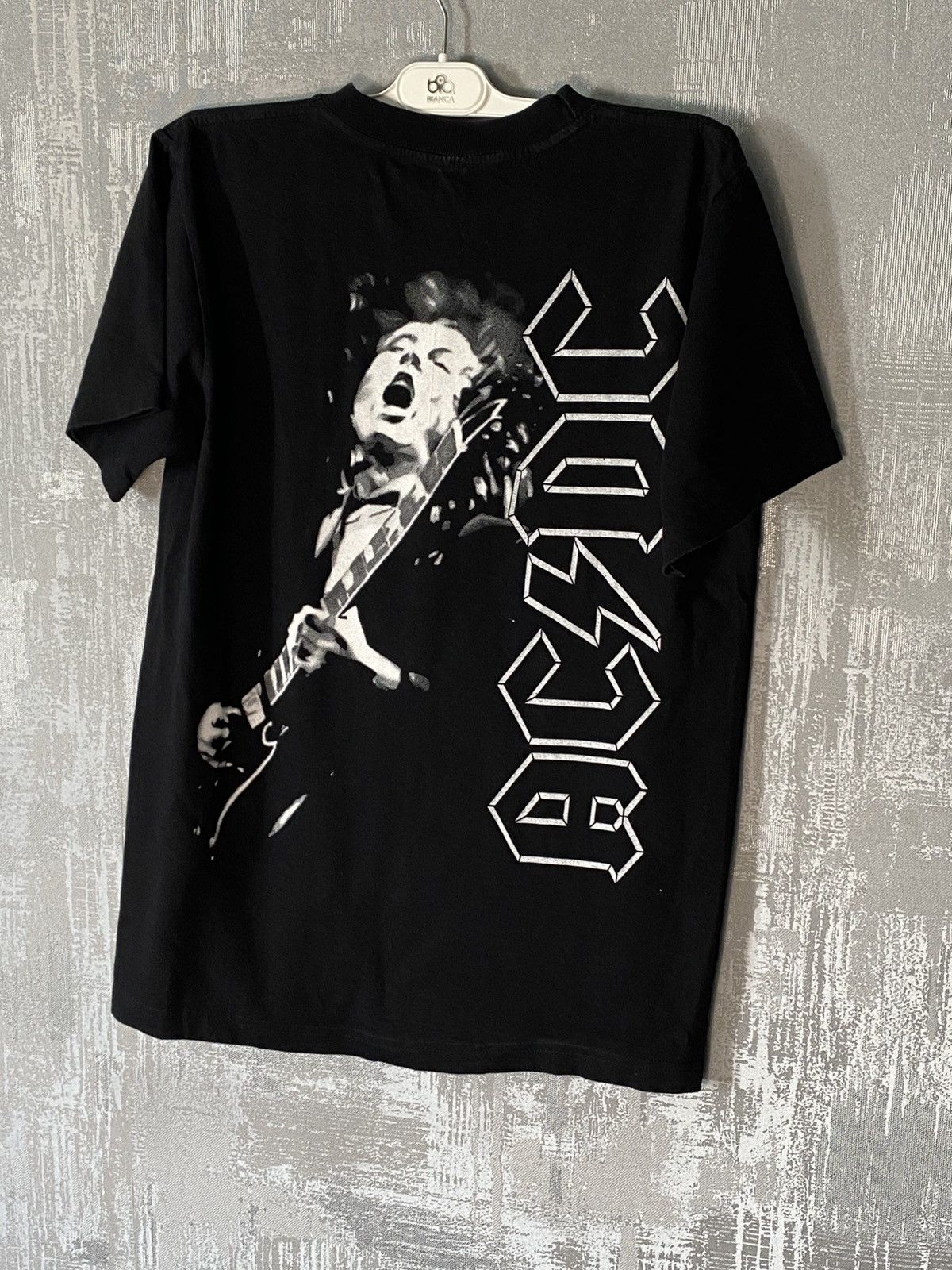 AC/DC × Band Tees Vintage AC/DC Rock Band T-shirt 90s Size M Mens Size US M / EU 48-50 / 2 - 2 Thumbnail