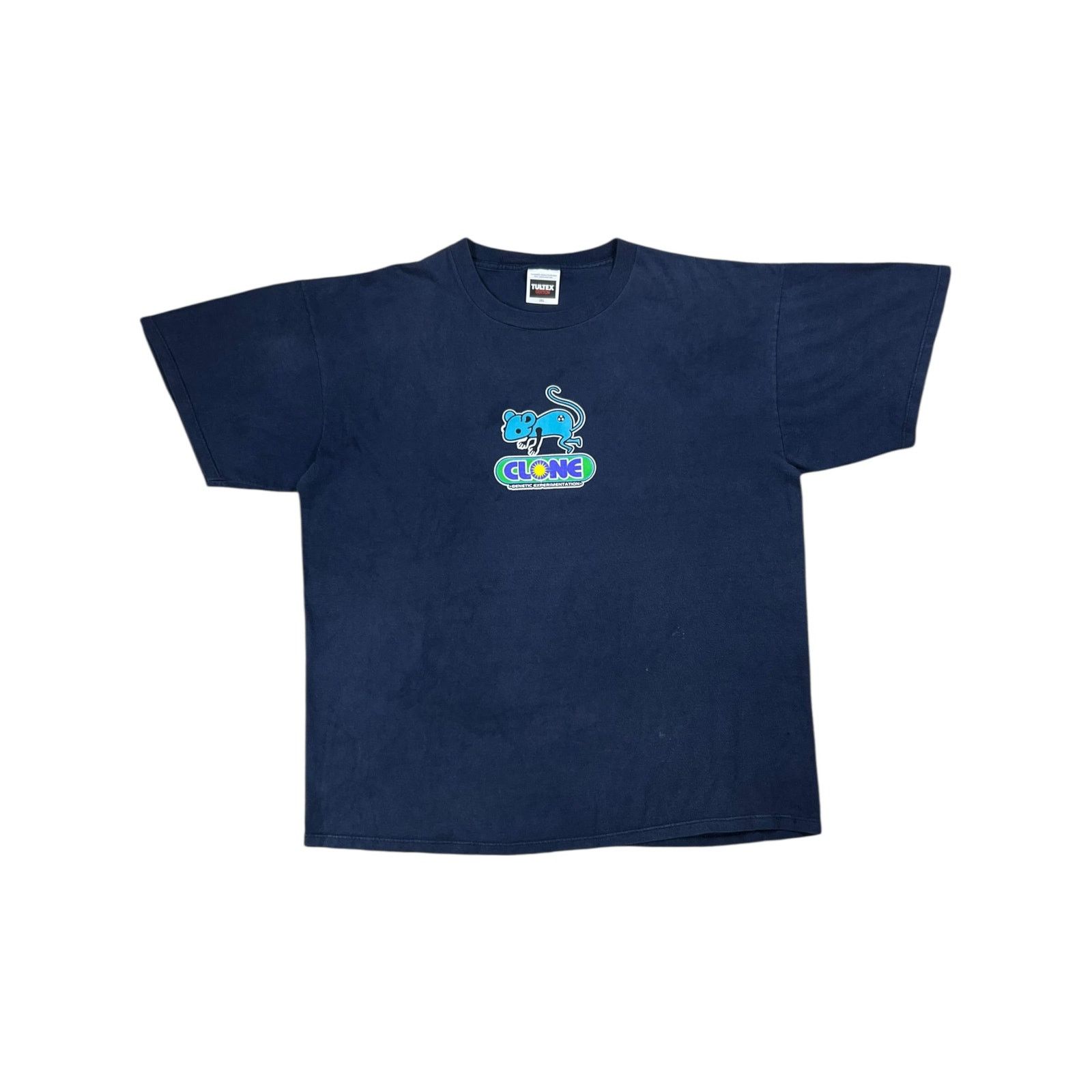 Alien Workshop × Tultex × Vintage 90s Alien Workshop Skateboards CLONE Mutation faded tee Size US XXL / EU 58 / 5 - 1 Thumbnail