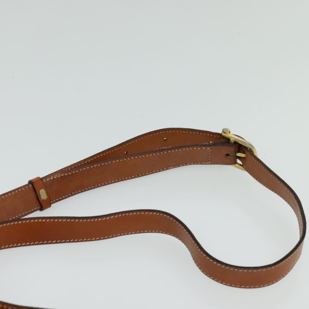 Celine CELINE Macadam Canvas Shoulder Bag Pvc Beige Gold Size ONE SIZE - 8 Thumbnail