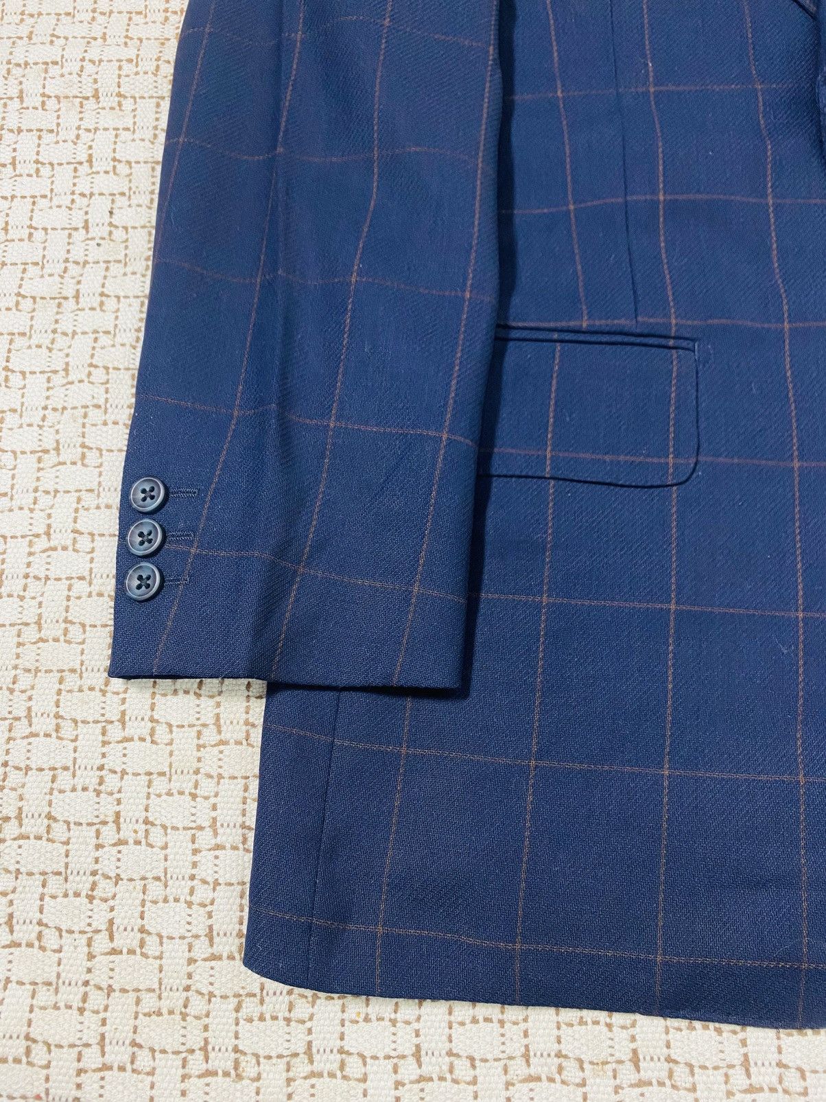 Vintage Rare Vintage 90s Nina Ricci Checkered Blazer Size US S / EU 44-46 / 1 - 4 Thumbnail