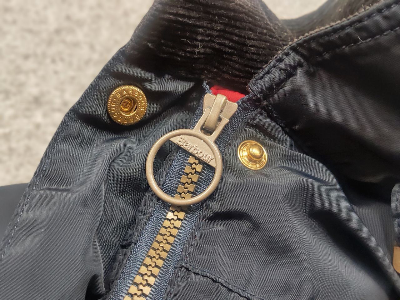 Barbour Barbour International Gold Navy Rainbow Vest Jacket Size M / US 6-8 / IT 42-44 - 11 Thumbnail