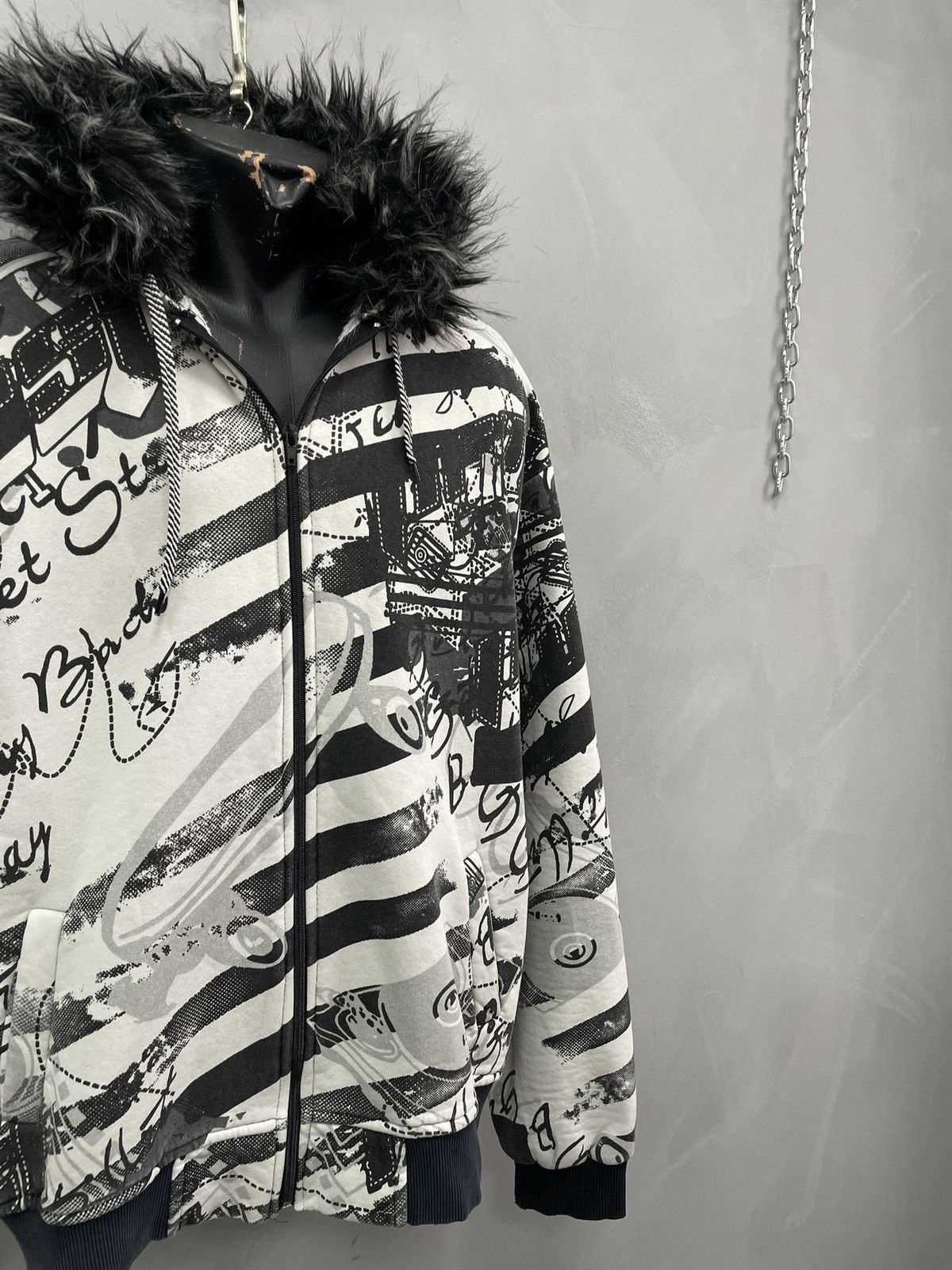 Hysteric Glamour Hype Rick owens style fur black opium if six was nine y2k Size US XL / EU 56 / 4 - 3 Thumbnail
