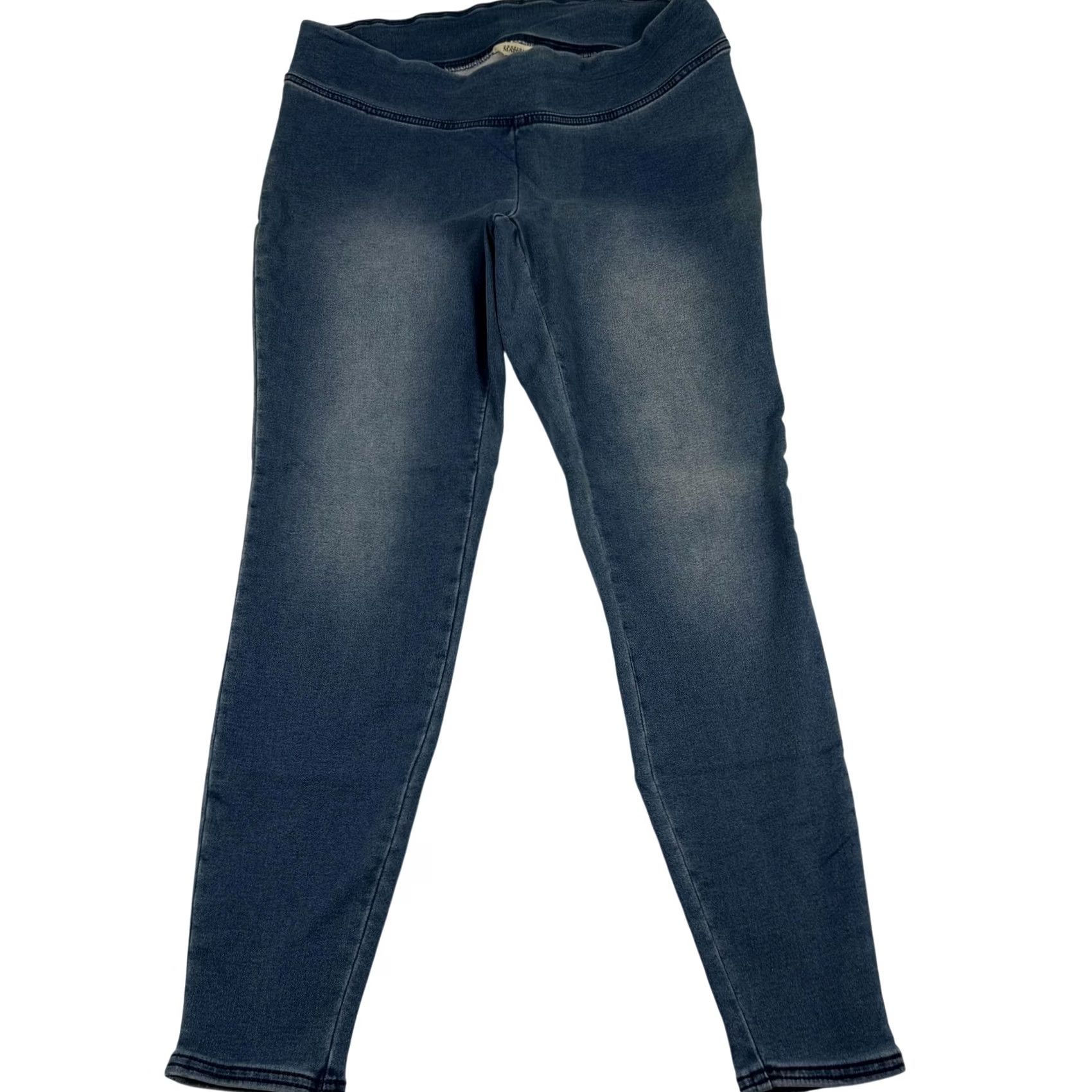 Vintage VINTAGE? No — Destination Maternity Leggings Jegging Denim Under Belly Soft Travel New Size 32" / US 10 / IT 46 - 2 Thumbnail