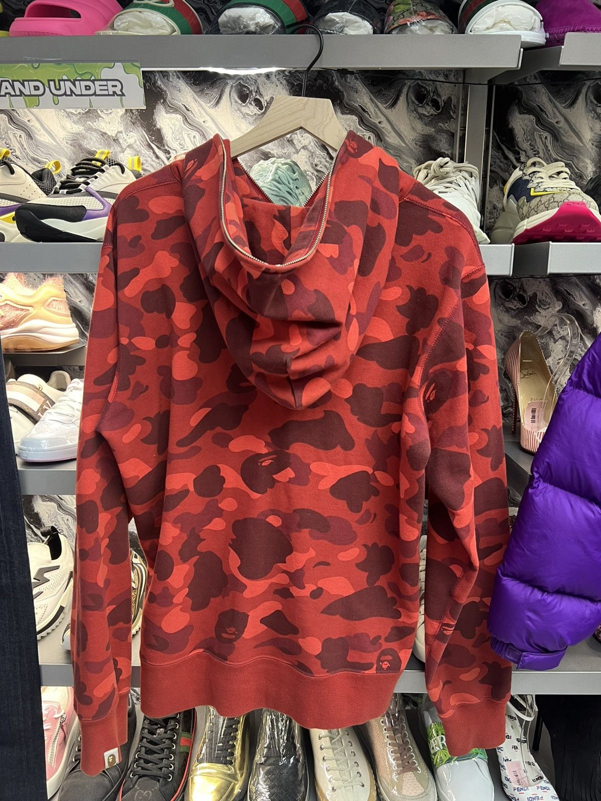 Bape Bape Swarovski Hoodie Full Zip Size US XL / EU 56 / 4 - 2 Thumbnail