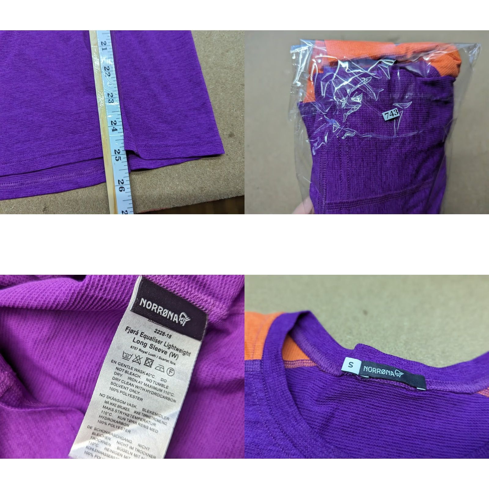 Layer 8 Nike Shirt Norrona Fjora Equaliser Base Layer Womens Small Multicolor Polyester Athletic Quick Dry Ski Mountain Outdoor Layering Shirt Women's Small Size S / US 4 / IT 40 - 8 Thumbnail