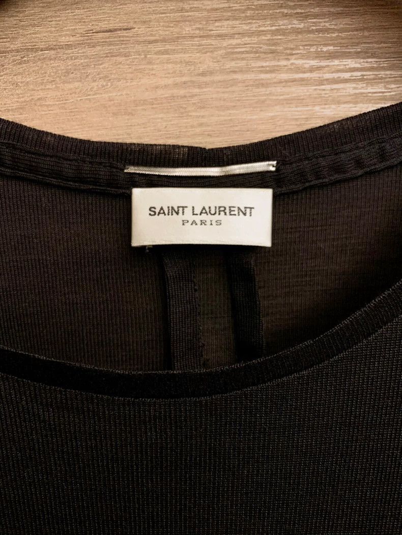 Saint Laurent Paris Saint Laurent Paris Blood Teeth Sparkling Diamond Silk Shor Size US M / EU 48-50 / 2 - 5 Thumbnail