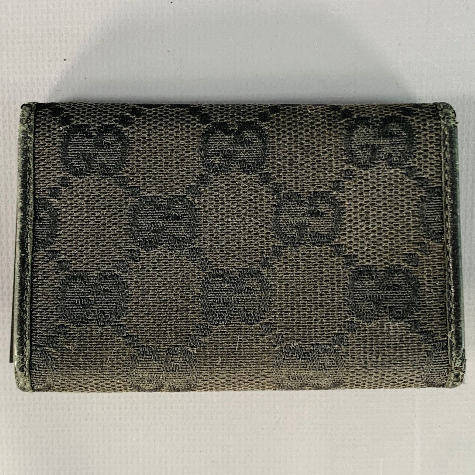 Gucci GUCCI Guccissima Black Monogram Bamboo Six Ring Key Holder Size ONE SIZE - 2 Thumbnail