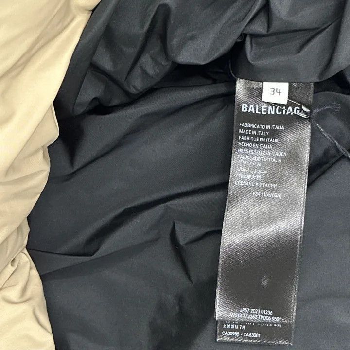 Balenciaga Balenciaga FW23 Color Logo High Neck Jacket Size S / US 4 / IT 40 - 2 Thumbnail